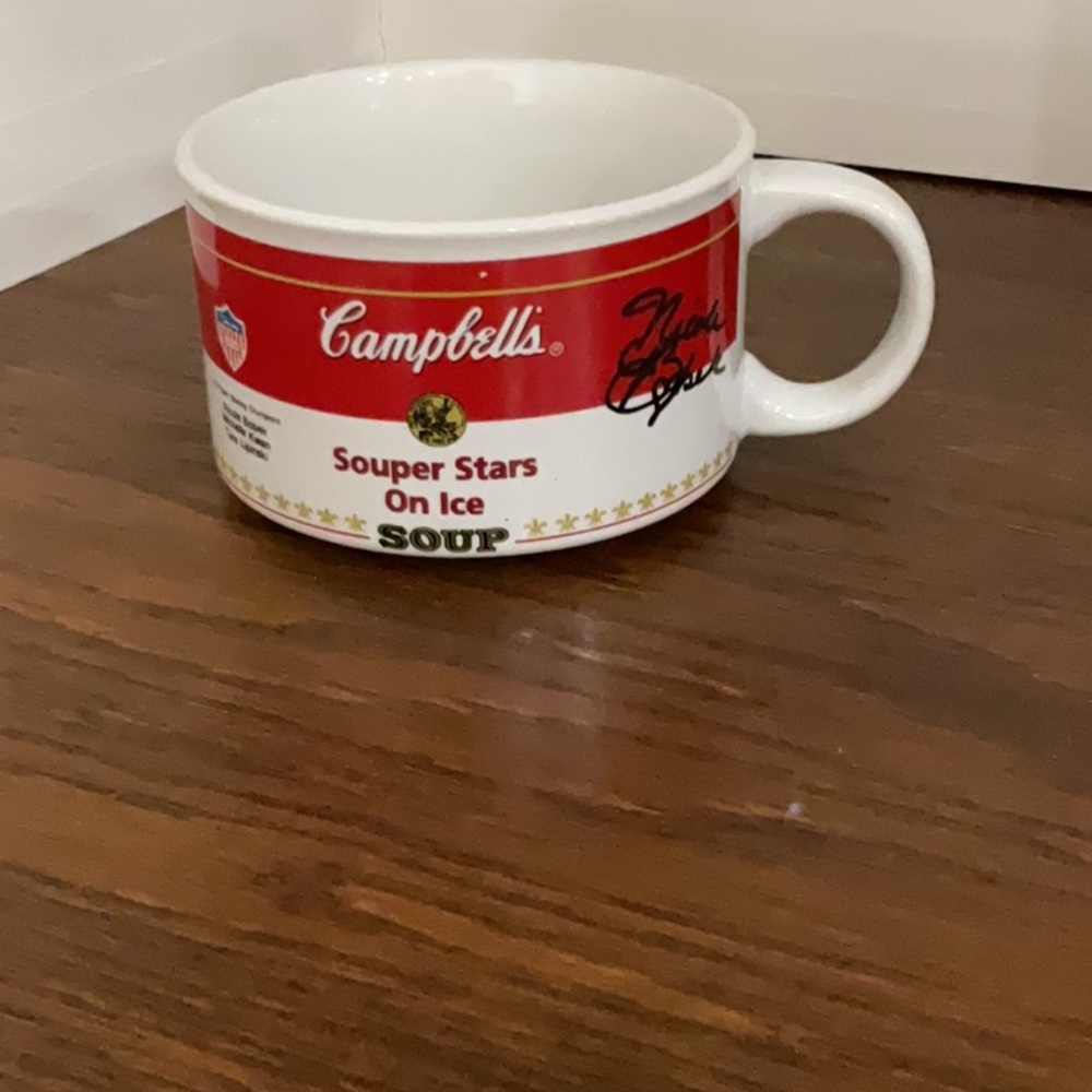 Campbells souper stars on ice mug